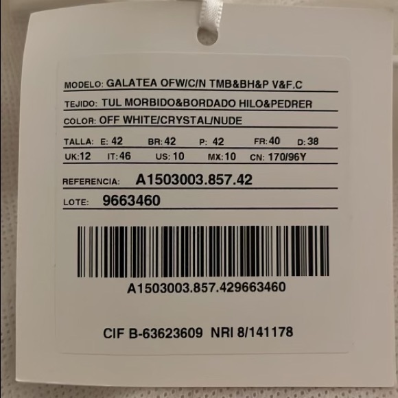 Karoza Wedding Dress, Galaeetea - Picture 6 of 7